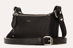 Kiko Leather Simple Crossbody - Flyclothing LLC