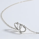 Heart Shape Spring Ring Closure Necklace - Flyclothing LLC