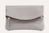 Kiko Leather Flap Clutch - Flyclothing LLC