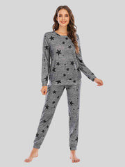 Star Top and Pants Lounge Set - Flyclothing LLC