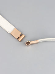 PU Elastic Skinny Belt - Flyclothing LLC