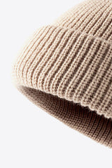 Calling For Winter Rib-Knit Beanie - Trendsi