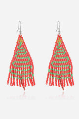 Christmas Beaded Earrings - Trendsi