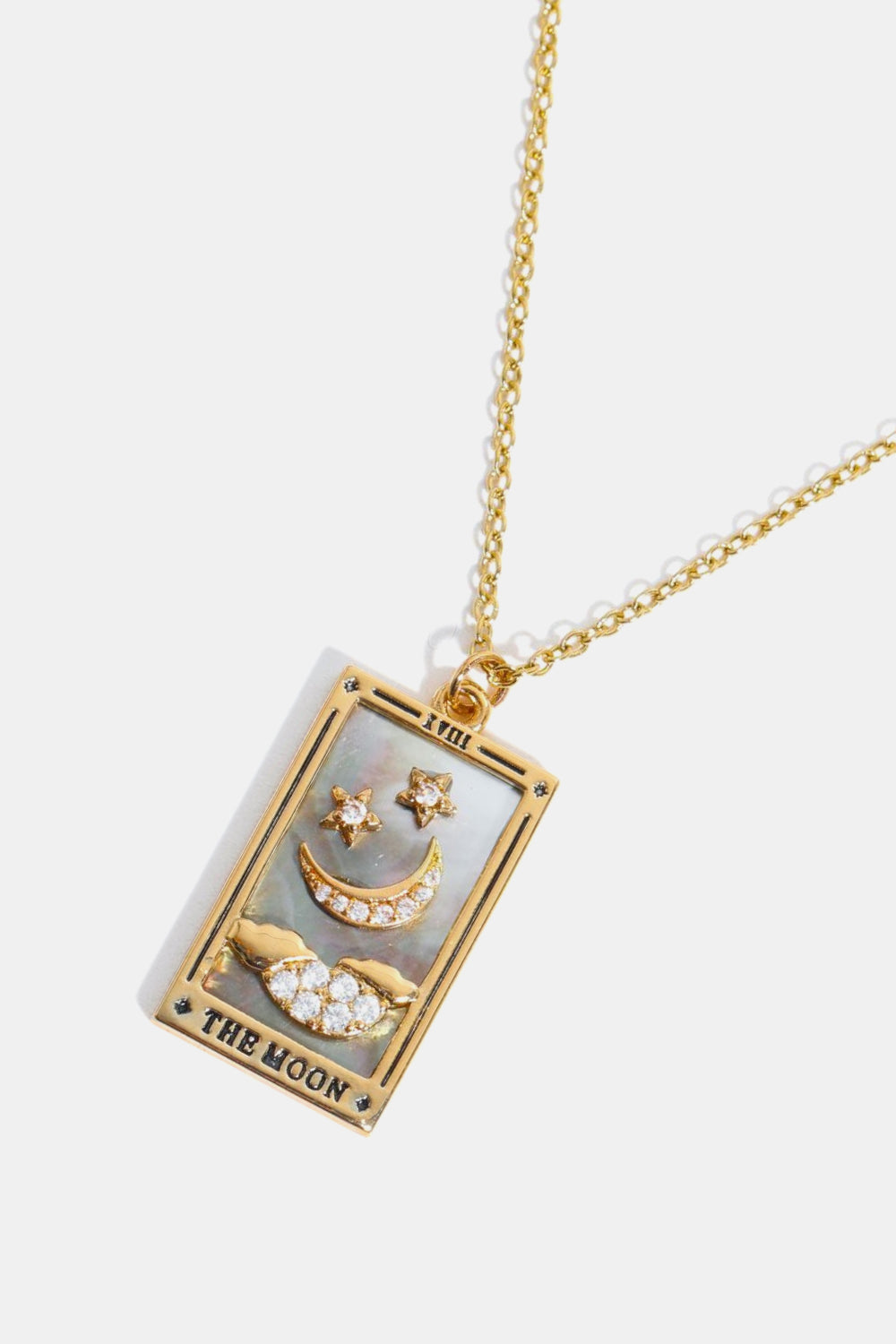 Tarot Card Pendant Stainless Steel Necklace - Flyclothing LLC