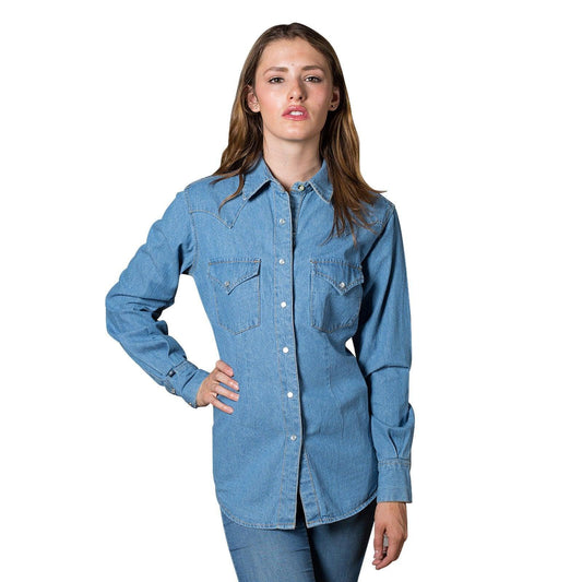 Rockmount Ranch Wear Womens Denim Western Shirt - Rockmount Clothing