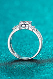 Moissanite Double Layered Ring - Flyclothing LLC