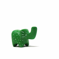 Soapstone Tiny Elephants - Assorted Pack of 5 Colors - Flyclothing LLC