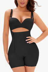 Full Size Side Zipper Under-Bust Shaping Bodysuit - Trendsi