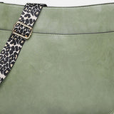 PU Leather Leopard Shoulder Bag - Flyclothing LLC