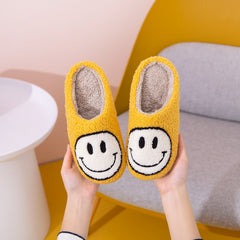 Melody Smiley Face Slippers - Flyclothing LLC