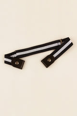 PU Elastic Snap Closure Belt - Flyclothing LLC