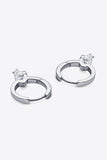 2 Carat Moissanite 925 Sterling Silver Drop Earrings - Flyclothing LLC