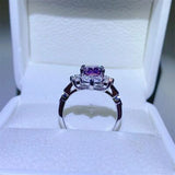 2 Carat Moissanite 925 Sterling Silver Ring - Flyclothing LLC