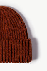 Rib-Knit Cuff Beanie - Flyclothing LLC