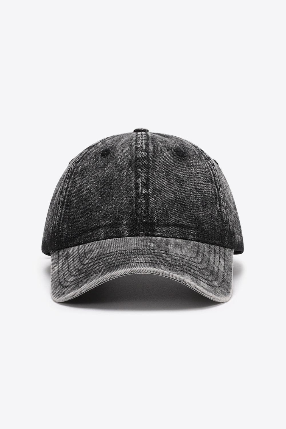 Plain Adjustable Baseball Cap - Flyclothing LLC