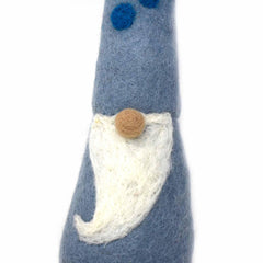 Winter Blues Felt Gnomes Trio, Set of 3 - Flyclothing LLC