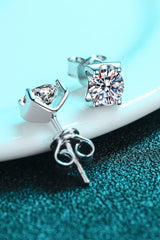 Weekend Meetup Moissanite Stud Earrings - Flyclothing LLC