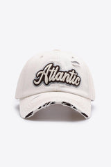 ATLANTIC Graphic Distressed Baseball Cap - Flyclothing LLC