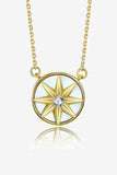 Cubic Zirconia Star Pendant Necklace - Flyclothing LLC