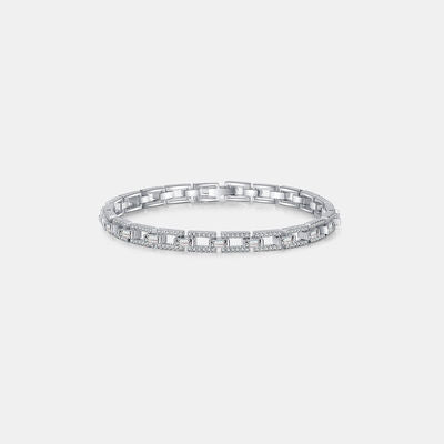 3.2 Carat Moissanite 925 Sterling Silver Bracelet - Flyclothing LLC