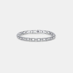 3.2 Carat Moissanite 925 Sterling Silver Bracelet - Flyclothing LLC