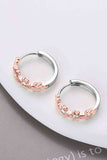 Moissanite 925 Sterling Silver Huggie Earrings - Flyclothing LLC