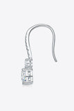 2 Carat Moissanite 925 Sterling Silver Drop Earrings - Flyclothing LLC