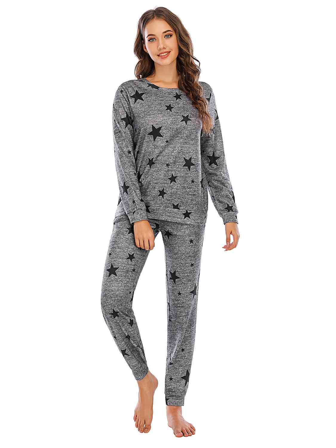 Star Top and Pants Lounge Set - Flyclothing LLC