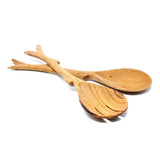 10 Inch Twig Salad Servers - Jedando Handicrafts