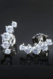 All You Need Moissanite Platinum-Plated Earrings - Flyclothing LLC