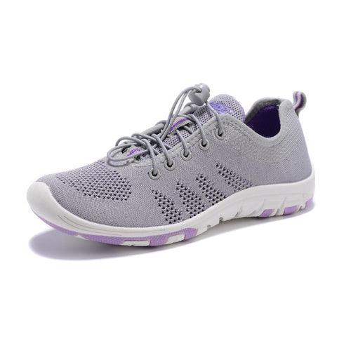 Rocsoc Women's Flyknit Speedlace Water Shoe Grey-Purple - Flyclothing LLC