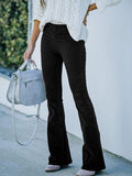 High Waist Bootcut Pants - Flyclothing LLC