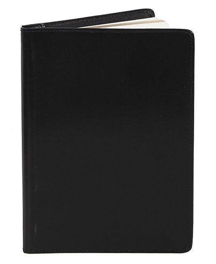 Scully Leather Bonded Leather Black Desk Size Weekly Planner - Flyclothing LLC