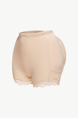 Full Size Lace Trim Shaping Shorts - Trendsi