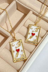 Tarot Card Pendant Stainless Steel Necklace - Flyclothing LLC