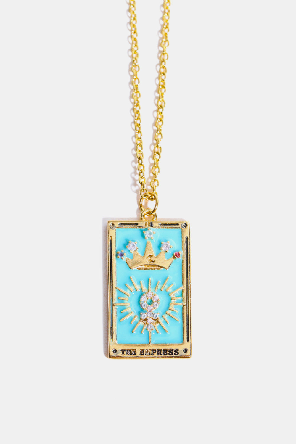 Tarot Card Pendant Stainless Steel Necklace - Flyclothing LLC