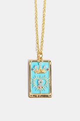 Tarot Card Pendant Stainless Steel Necklace - Flyclothing LLC