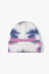 Tie-Dye Cuffed Knit Beanie - Flyclothing LLC