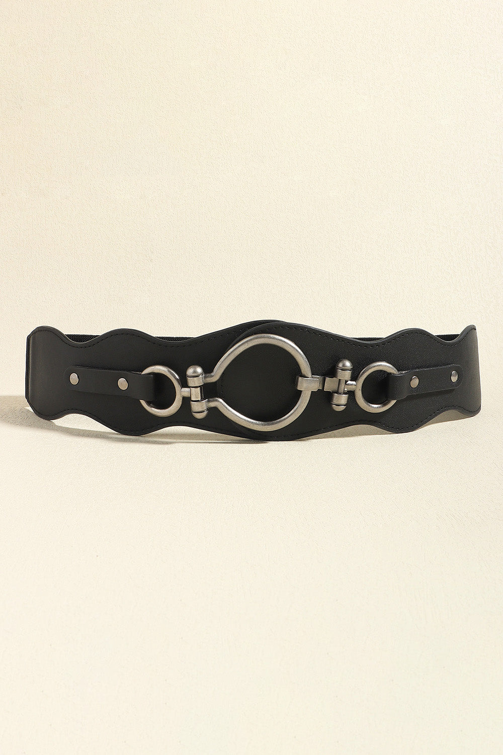 PU Leather Zinc Alloy Buckle Belt - Flyclothing LLC