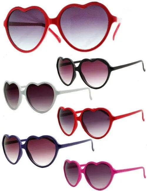 Heart Shaped Sunglasses - Flyclothing LLC