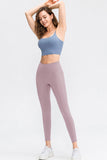 Wide Waistband Slim Fit Long Sports Pants - Flyclothing LLC