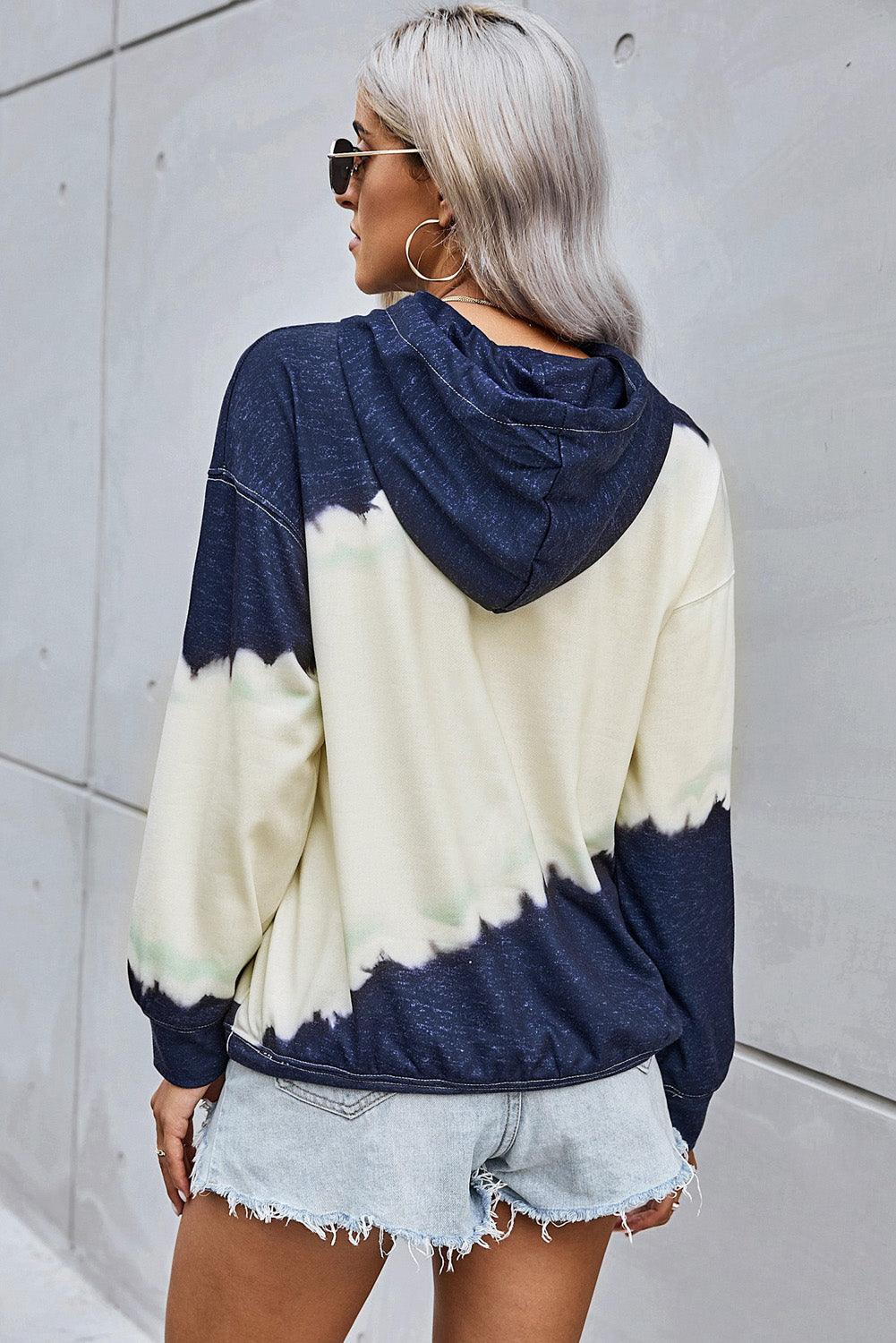 Color Block Fringe Detail Poncho – Flyclothing LLC