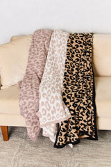 Cuddley Leopard Decorative Throw Blanket - Flyclothing LLC