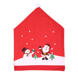 4-Pack Christmas Gnome Graphic Chair Cover - Flyclothing LLC