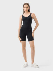 Wide Strap Active Romper - Flyclothing LLC