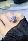 Forever Love Side Stone Moissanite Ring - Flyclothing LLC