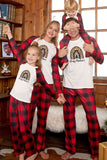 MERRY CHRISTMAS Graphic Top and Plaid Pants Set - Flyclothing LLC