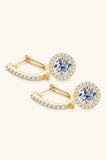 2 Carat Moissanite 925 Sterling Silver Drop Earrings - Flyclothing LLC