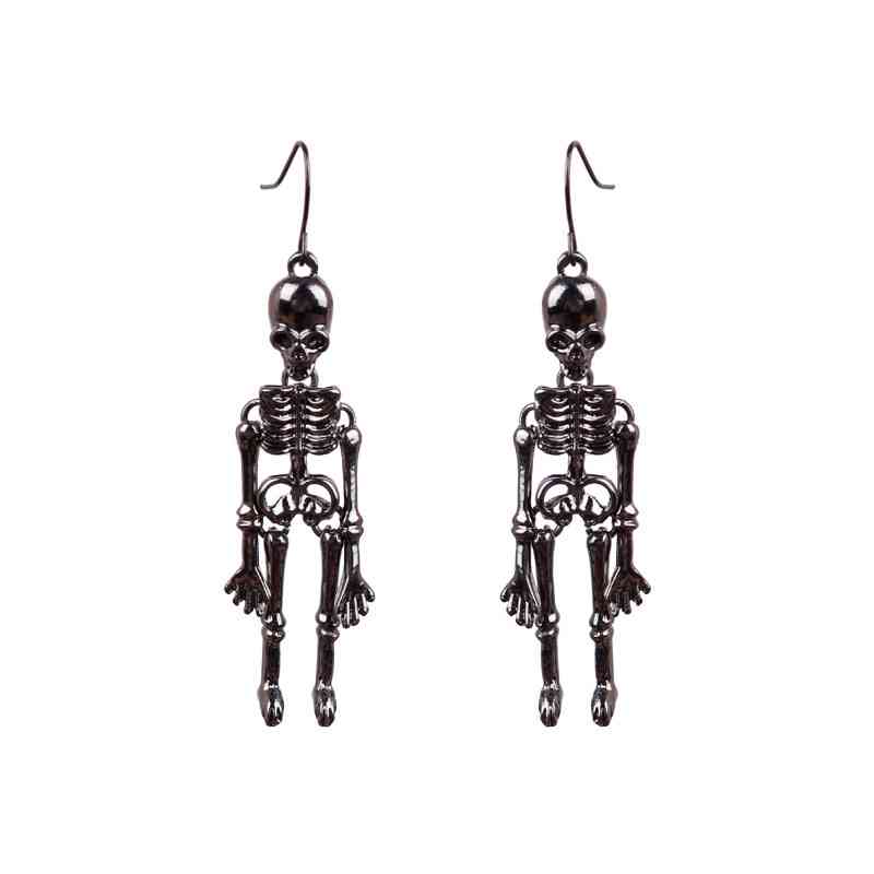 Skeleton Alloy Earrings - Flyclothing LLC