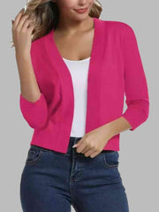 Open Front Cardigan - Flyclothing LLC